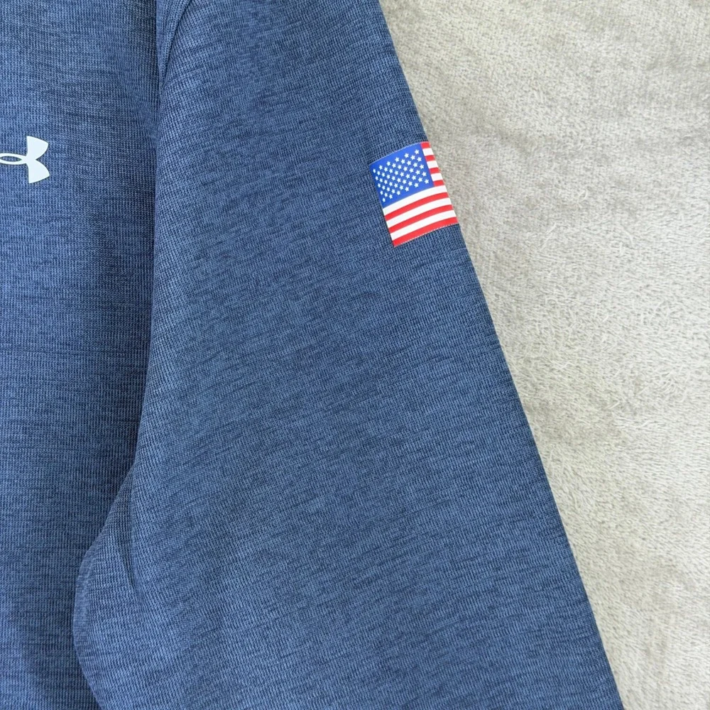 Ryder Cup Under Armour Pullover Mens XXL Blue PGA Golf 1289217 EUC